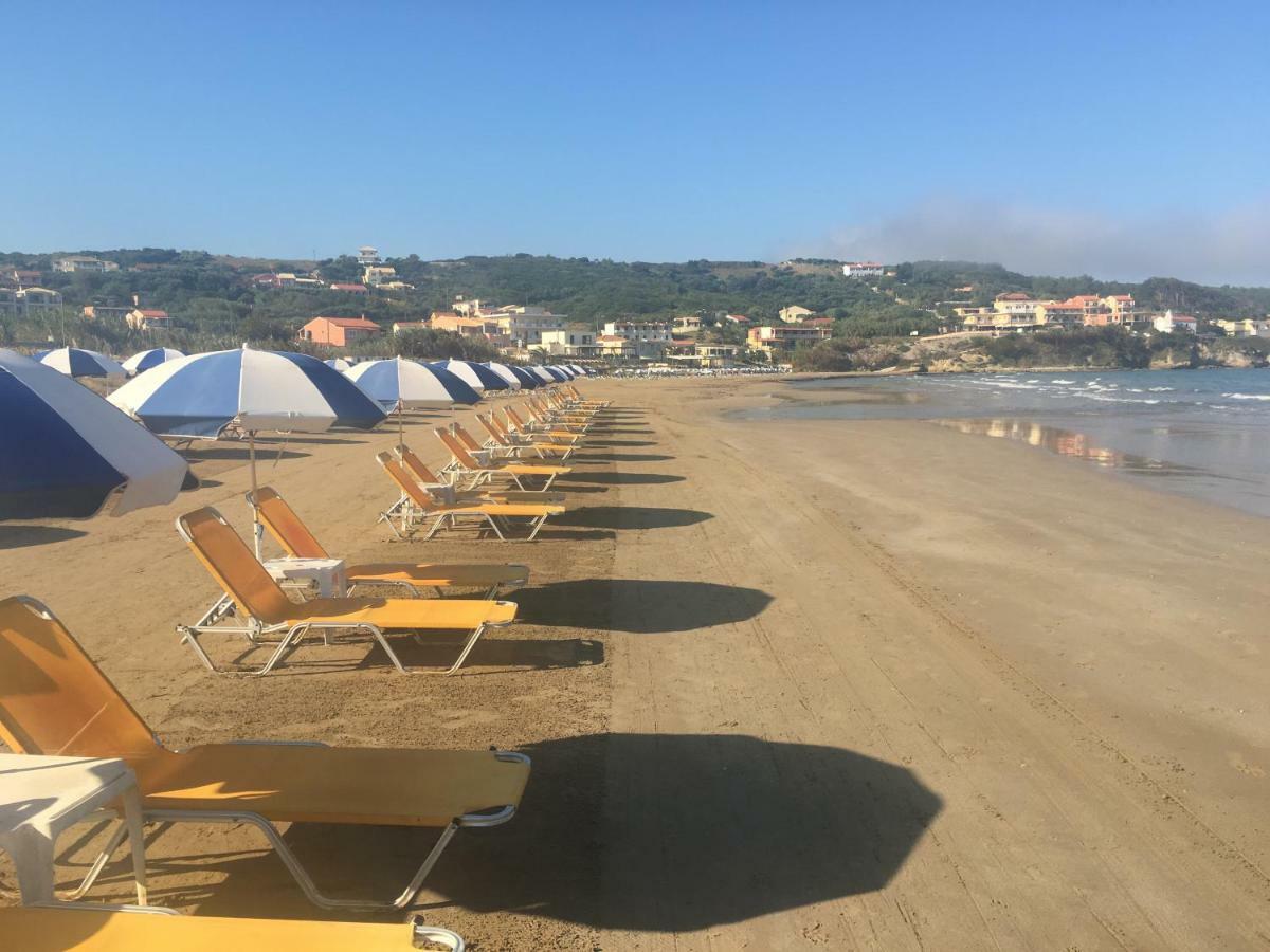 Floros Apartments Agios Stefanos Avliotes  Luaran gambar